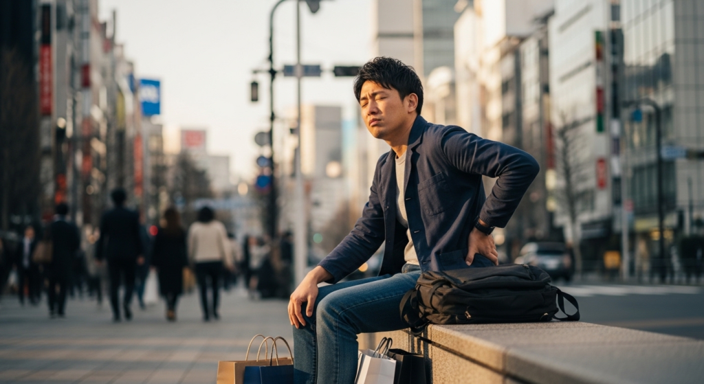 西葛西 長時間移動 腰痛 GW疲れ 整骨院